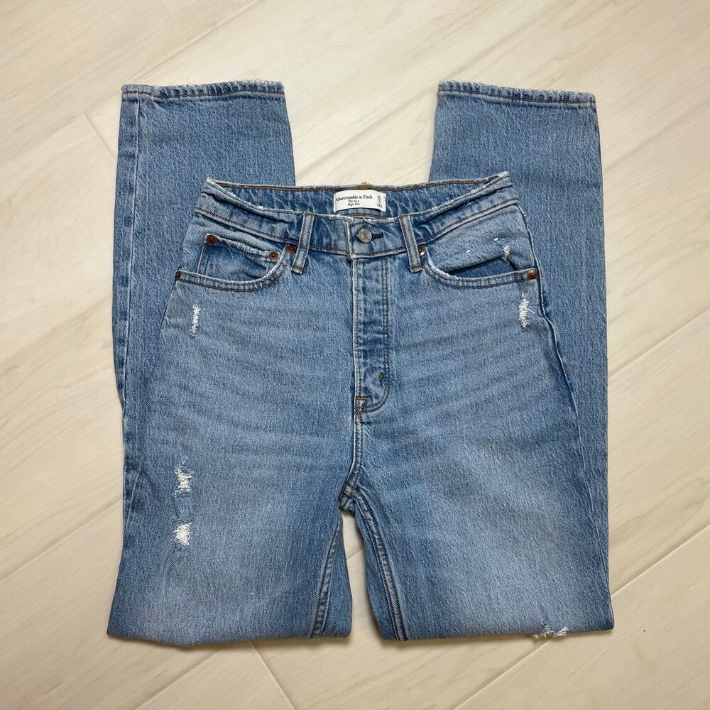 Abercrombie & Fitch High Rise Dad Jeans
